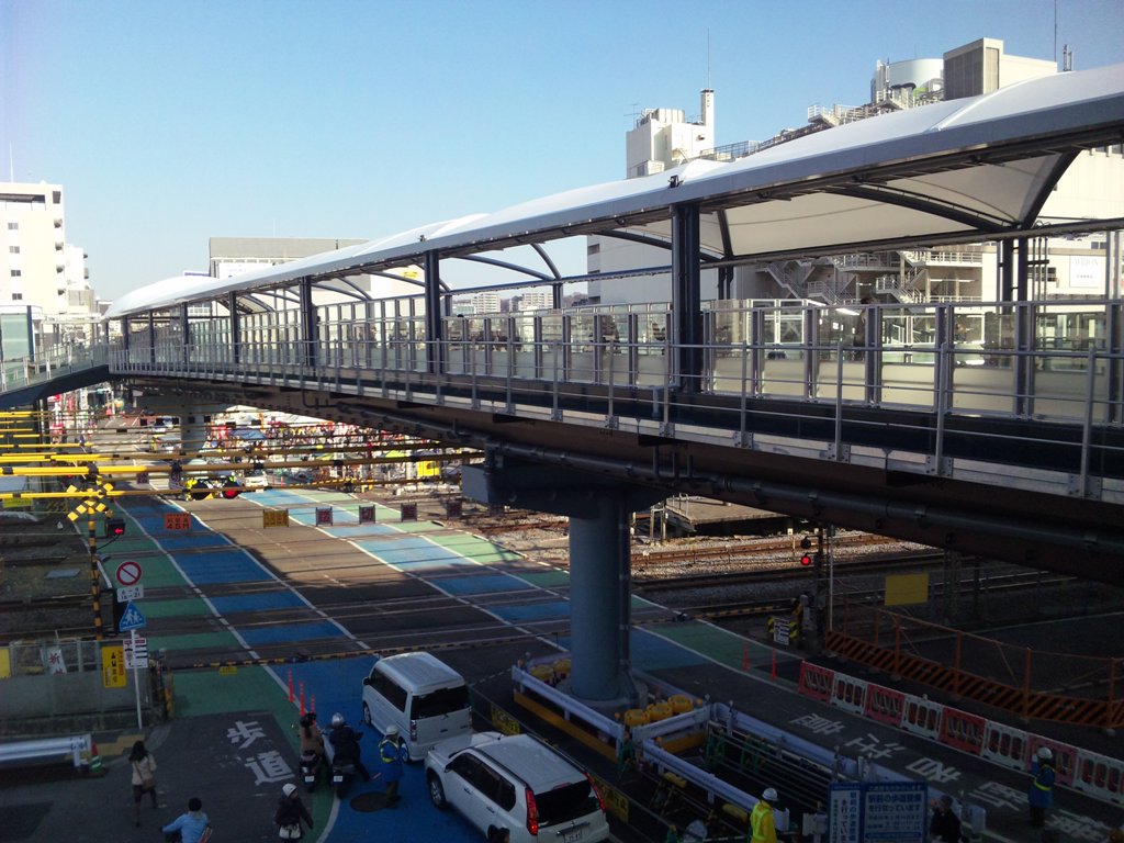 戸塚大踏切デッキ