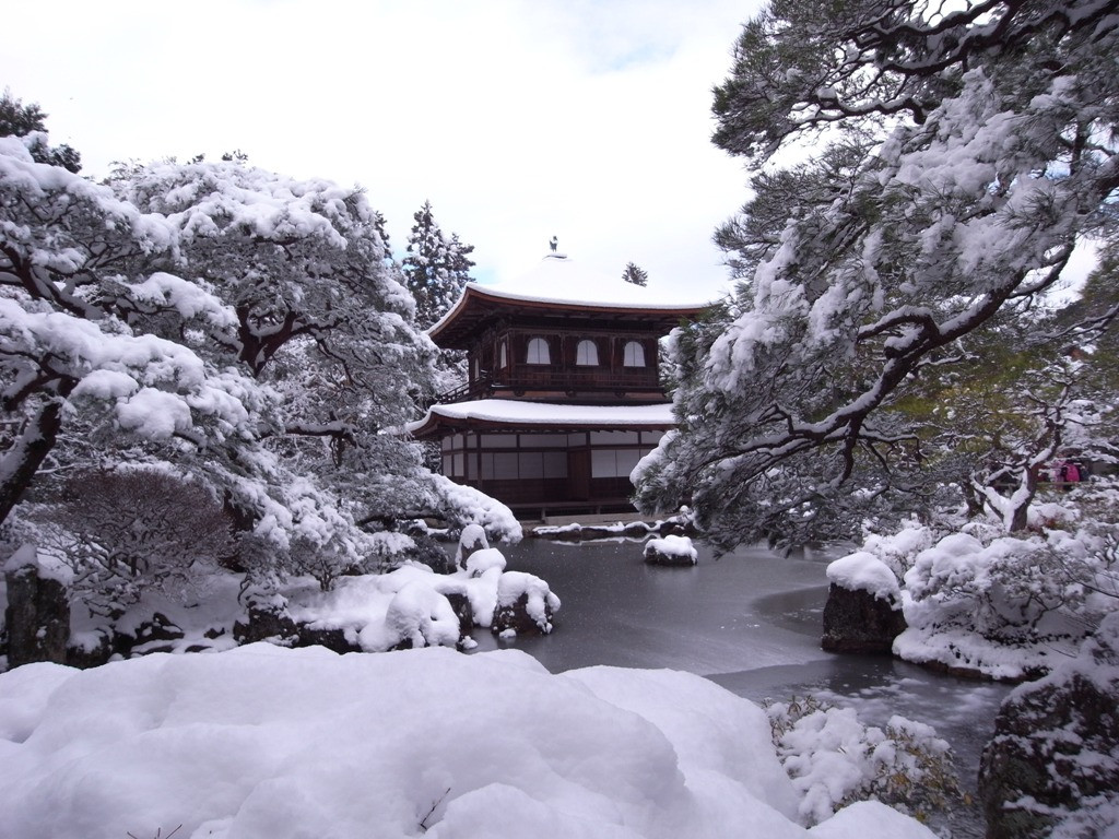 雪の京都