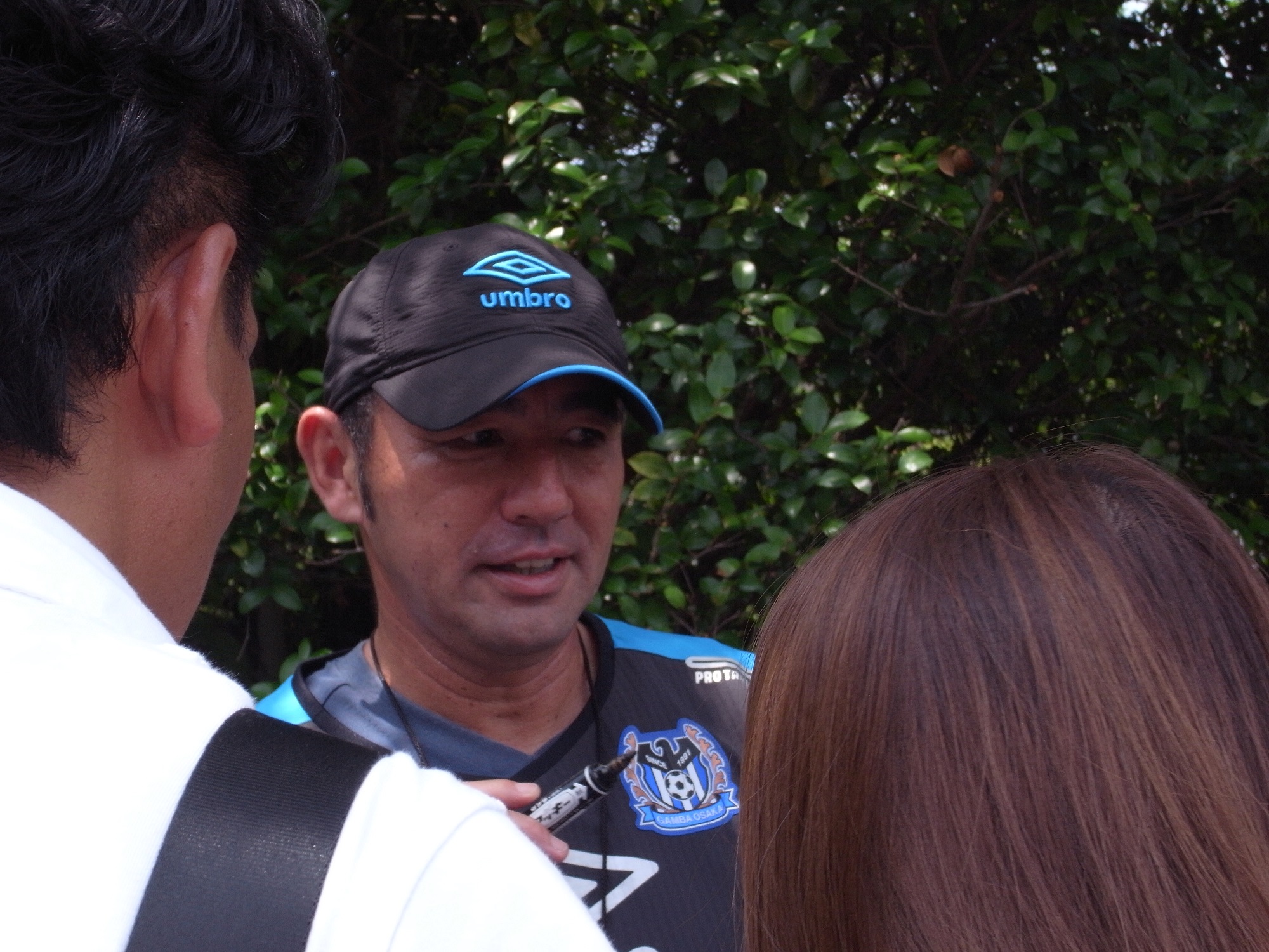 ガンバの練習場に行ってみた