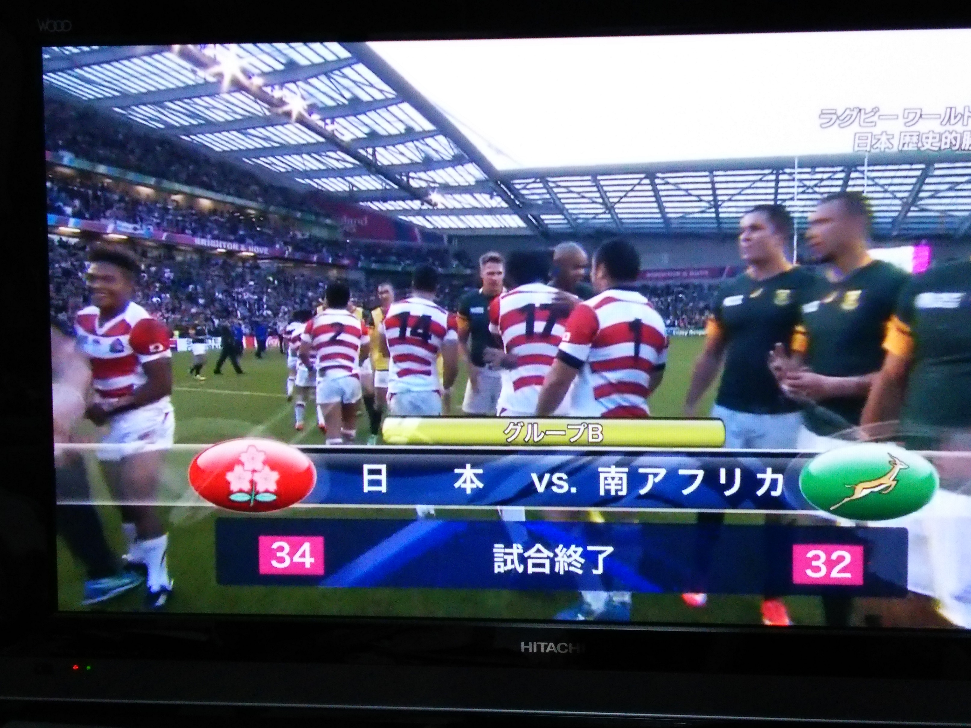 史上最大の奇跡だよ。