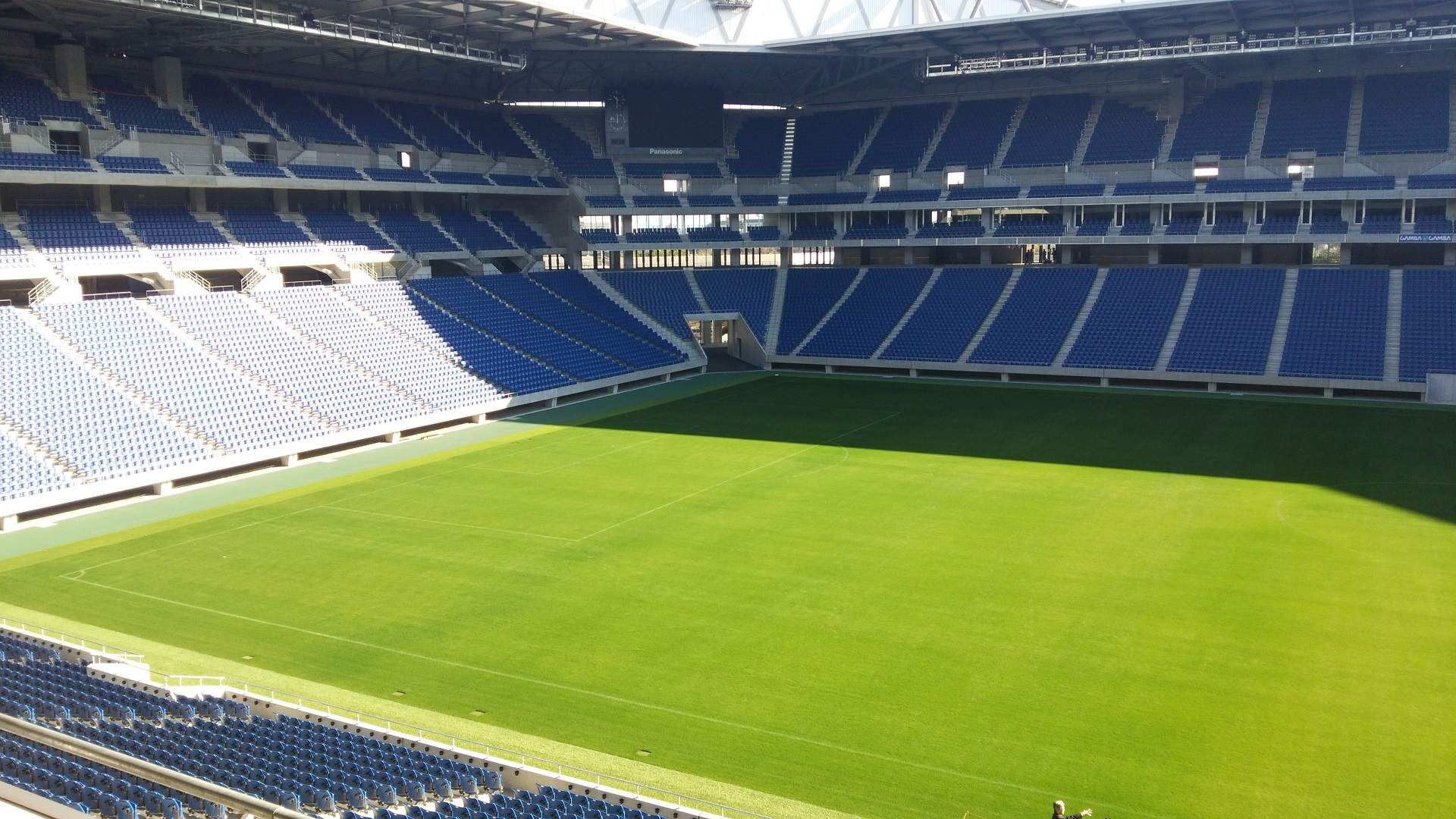 ガンバ新スタジアム見学会