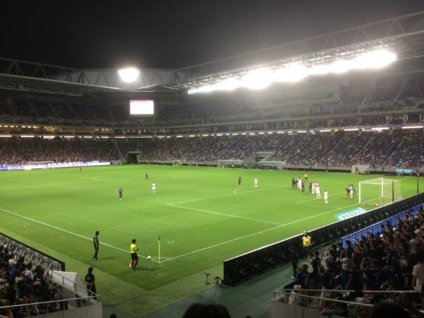 久々の勝ち試合 in 吹田スタジアム