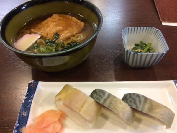 鯖寿司セット