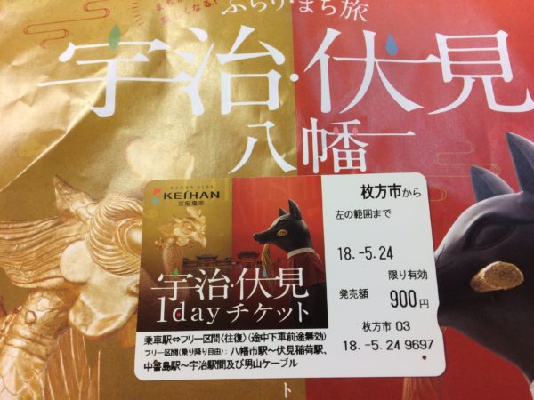 宇治・伏見1dayチケット