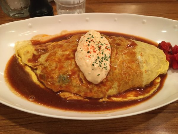 インディアンオムライスカレー